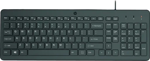 HP 150/Drátová USB/UK layout/Čierna
