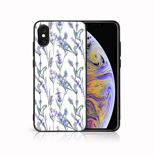 MY ART Ochranný kryt pre Apple iPhone X / XS LAVENDER (157)