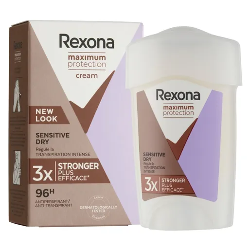 REXONA Woman Maximum Protection Sensitive Dry Tuhý dezodorant 45 ml
