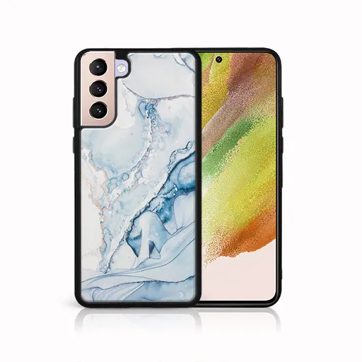 MY ART Ochranný kryt pre Samsung Galaxy S22 5G LIGHT BLUE (149)