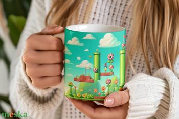 Super Mario Rajongóknak - Nintendo Super Mario Témájú Bögre Családi és Baráti Ajándékozáshoz