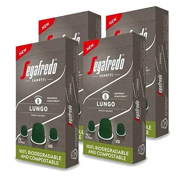 Segafredo CNCC Lungo 10 × 5,1 g (Nespresso); 4×