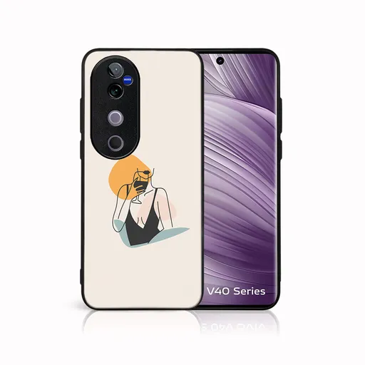 MY ART Ochranný kryt pre Vivo V40 5G WOMAN (197)