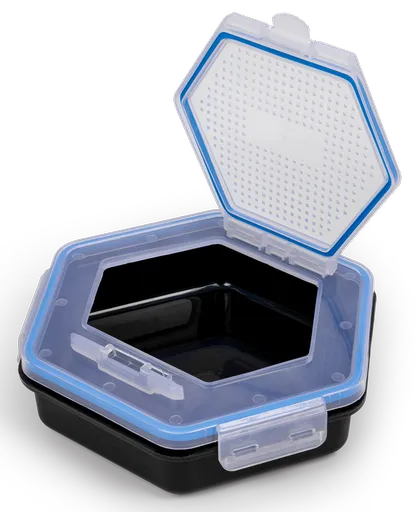 Zebco krabička na živé nástrahy secure-lock bait box 1 l