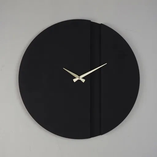 Nástenné hodiny Block APS096, Black, 46 x 46 cm