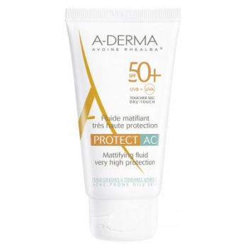 A-DERMA - Zmatńujúci fluid SPF 50 + 50 ml