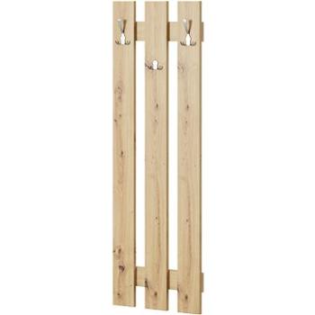 Vešiaková stena Drawa v dekore dub artisan, 40 × 120 cm (5907758726853)
