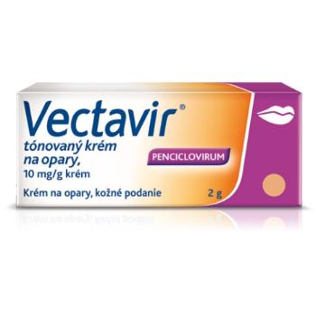 Vectavir tónovaný krém na opary 2 g