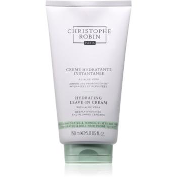 Christophe Robin Hydrating Leave in cream krém na vlasy pre lesk suchých a lámavých vlasov 150 ml