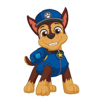 3D Samolepka Paw Patrol Chase, 14 x 20 cm