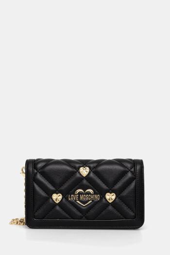 Kabelka Love Moschino čierna farba, JC5653PP1