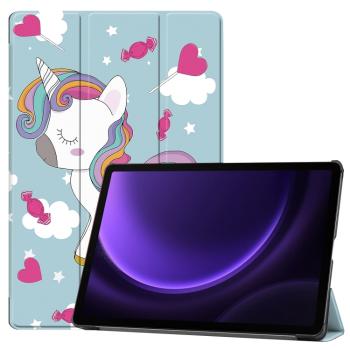 ART Zaklápacie puzdro pre Samsung Galaxy Tab S9 FE UNICORN