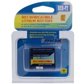 AVACOM za CR-P2 pon. lítium 6 V, 500 mAh, čierna (DICR-223-03B)