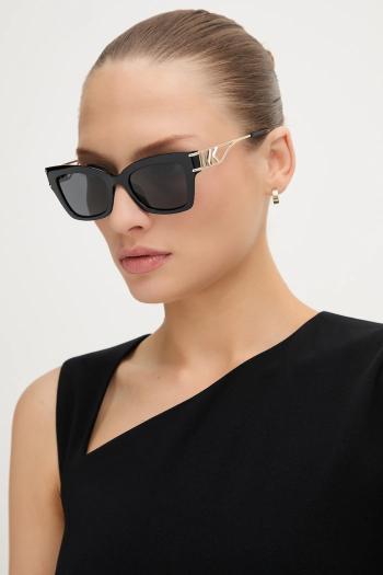 Slnečné okuliare Michael Kors dámske, čierna farba, 0MK2237U