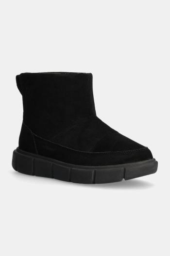 Semišové snehule Sorel SOREL EXPLORER III SLIP čierna farba, 2077971010