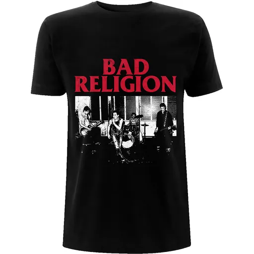 Bad Religion tričko Live 1980 Čierna XXL