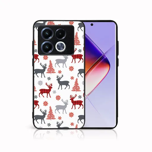 MY ART Kryt s vianočným dizajnom Infinix Note 40 Pro / 40 Pro+ 5G DEER (068)