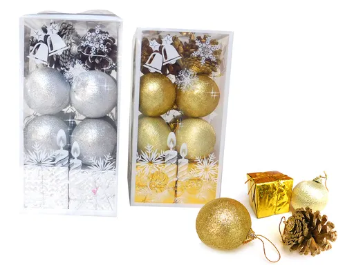 MAKRO - Ozdoby vianočné 16ks