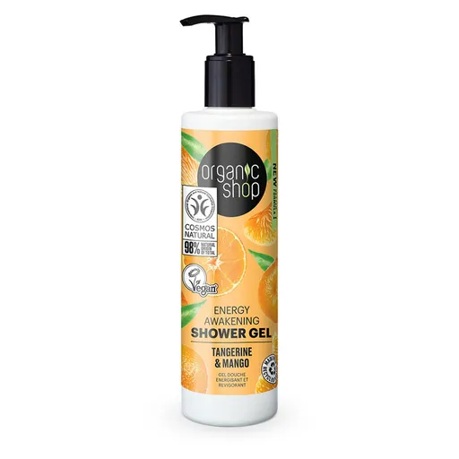 ORGANIC SHOP Energizujúci sprchový gél Mandarinka 280 ml