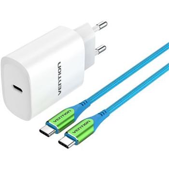 Vention & Alza Charging Kit (20 W USB-C + Type-C PD Cable 1,5 m) Collaboration Type (ZFDW0-150)