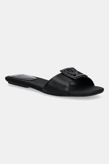 Šľapky Armani Exchange čierna farba, XDP055 XV921 00002