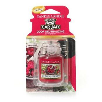 YANKEE CANDLE Luxusná visačka do auta Red Raspberry 1 ks