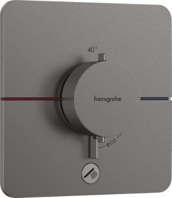 Sprchová batéria Hansgrohe ShowerSelect Comfort Q bez podomietkového telesa kartáčovaný čierny chróm 15589340