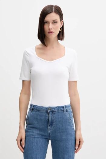 Tričko United Colors of Benetton dámske, žltá farba, 3FJHD401P