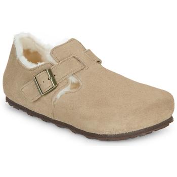 Birkenstock  London Shearling LEVE Taupe  Derbie Béžová