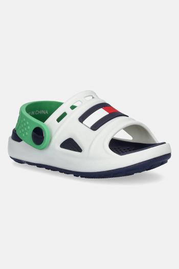 Detské šľapky Tommy Hilfiger biela farba, T3X2-33905