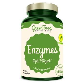 GREENFOOD NUTRITION Enzýmy opti7 digest 90 kapsúl