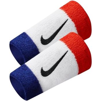 Nike  Swoosh Double Wide Wristbands  Športové doplnky Biela