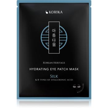 KORIKA Korean Heritage Silk & 8 Types of Hyaluronic Acid Hydrating Eye Patch Mask hydratačná maska na očné okolie 2 ks