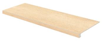 Schodová Tvarovka Rako Plank mid 30x120 cm reliéfna DCFVD894.1