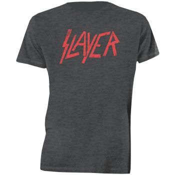 Slayer tričko Distressed Logo  one_size