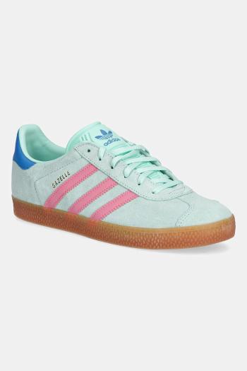 Tenisky adidas Originals GAZELLE tyrkysová farba, JP7125