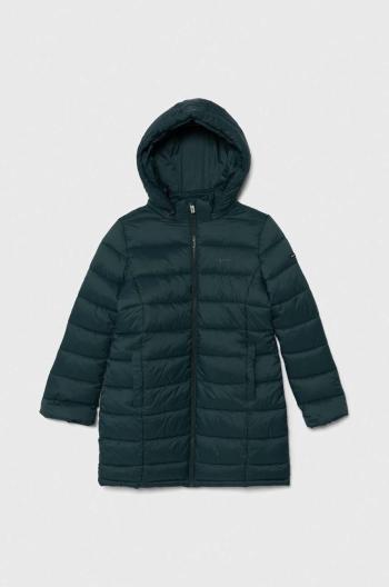 Detská bunda Pepe Jeans zelená farba