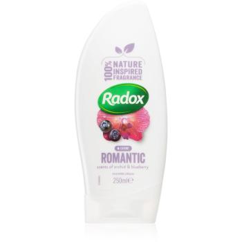 Radox Romantic Orchid & Blueberry jemný sprchový krém 250 ml