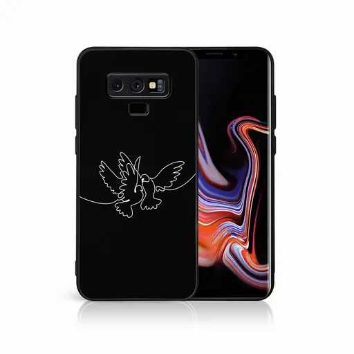 MY ART Ochranný obal pre Samsung Galaxy Note 9 WHITE DOVE (195)