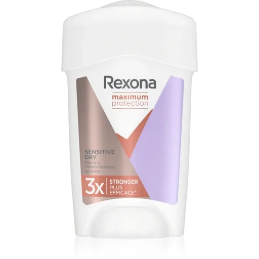 Rexona Maximum Protection Sensitive Dry krémový dezodorant proti nadmernému poteniu Sensitive Dry 45 ml