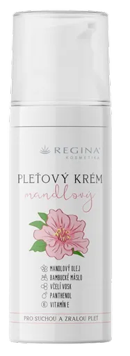 REGINA - Mandľový pleťový krém 0,05 L