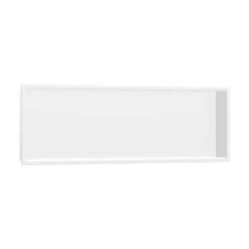 Hansgrohe XtraStoris Original polička s rámom vo farbe matná biela 56067700