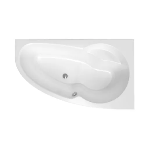 Asymetrická vaňa Laguna Luiza 160x95 cm akrylát pravá LU1600P