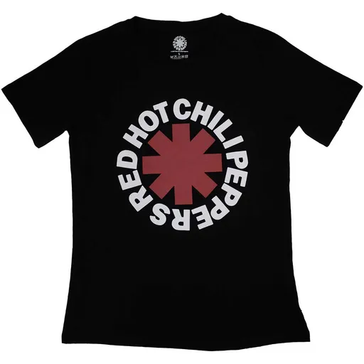 Red hot chili peppers tričko Classic Asterisk Čierna S