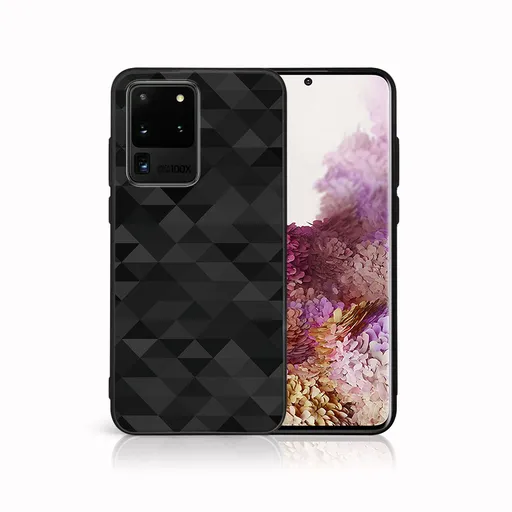 MY ART Ochranný kryt pre Samsung Galaxy S20 Ultra BLACK TRIANGLES (232)