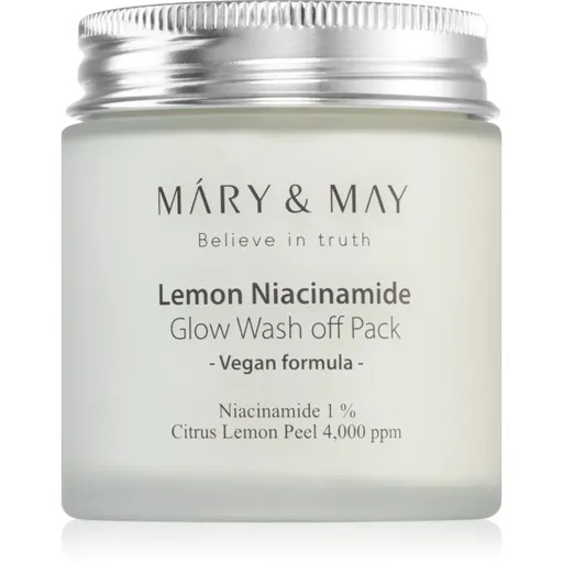 MARY & MAY Lemon Niacinamid hydratačná a rozjasňujúca maska 125 g