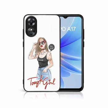 MY ART Ochranný kryt pre Oppo A17 TOUGH GIRL (131)