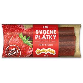 Ovocňák plátky jablko-jahoda 20 g (8592809002658)