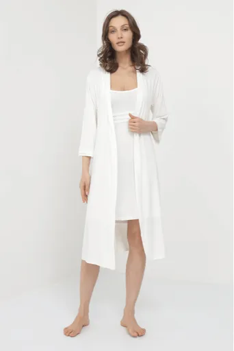 Luisa Moretti Dámska bambusová košieľka ERICA s županom