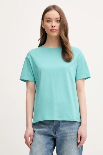 Bavlnené tričko United Colors of Benetton dámske, ružová farba, 3096D102O